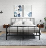 VidaXL Nachtkastjes 2 st wandgemonteerd 35x35x20 cm gerookt eikenkleur