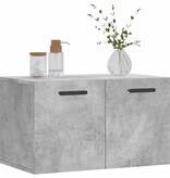 VidaXL Wandkast 60x36,5x35 cm bewerkt hout betongrijs