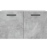 VidaXL Wandkast 60x36,5x35 cm bewerkt hout betongrijs