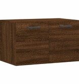 VidaXL Wandkast 60x36,5x35 cm bewerkt hout bruineikenkleurig
