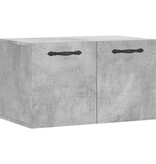 VidaXL Wandkast 60x36,5x35 cm bewerkt hout betongrijs