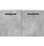 VidaXL Wandkast 60x36,5x35 cm bewerkt hout betongrijs