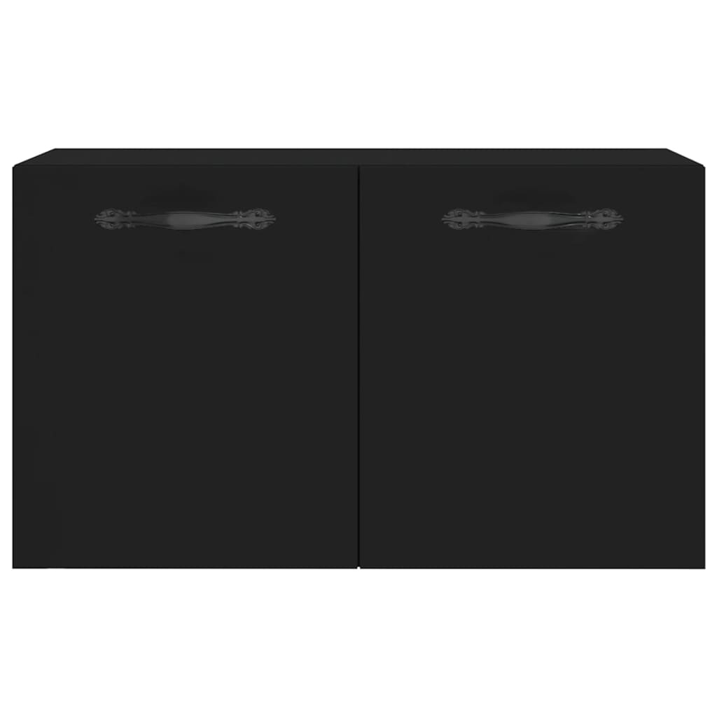 VidaXL Wandkast 60x36,5x35 cm bewerkt hout zwart