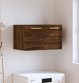 VidaXL Wandkast 60x36,5x35 cm bewerkt hout bruineikenkleurig