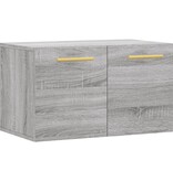 VidaXL Wandkast 60x36,5x35 cm bewerkt hout grijs sonoma eikenkleurig