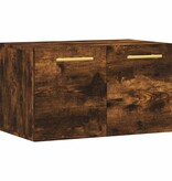 VidaXL Wandkast 60x36,5x35 cm bewerkt hout gerookt eikenkleurig