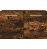 VidaXL Wandkast 60x36,5x35 cm bewerkt hout gerookt eikenkleurig