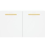 VidaXL Wandkast 60x36,5x35 cm bewerkt hout wit