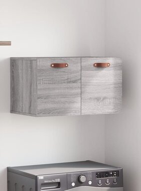 VidaXL Wandkast 60x36,5x35 cm bewerkt hout grijs sonoma eikenkleurig