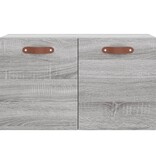 VidaXL Wandkast 60x36,5x35 cm bewerkt hout grijs sonoma eikenkleurig