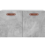 VidaXL Wandkast 60x36,5x35 cm bewerkt hout betongrijs