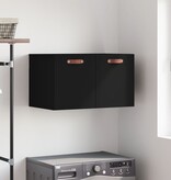 VidaXL Wandkast 60x36,5x35 cm bewerkt hout zwart