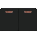 VidaXL Wandkast 60x36,5x35 cm bewerkt hout zwart