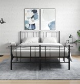 VidaXL Nachtkastjes 2 st wandgemonteerd 35x35x20 cm grijs sonoma eiken