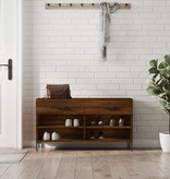 VidaXL Schoenenbank 102x35x55 cm bewerkt hout sonoma eikenkleurig