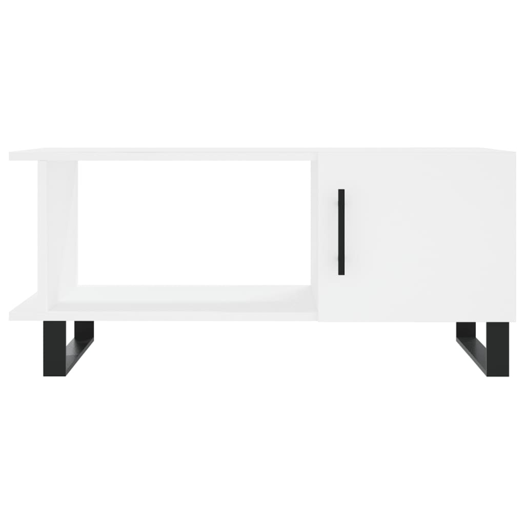 VidaXL Salontafel 90x50x40 cm bewerkt hout wit