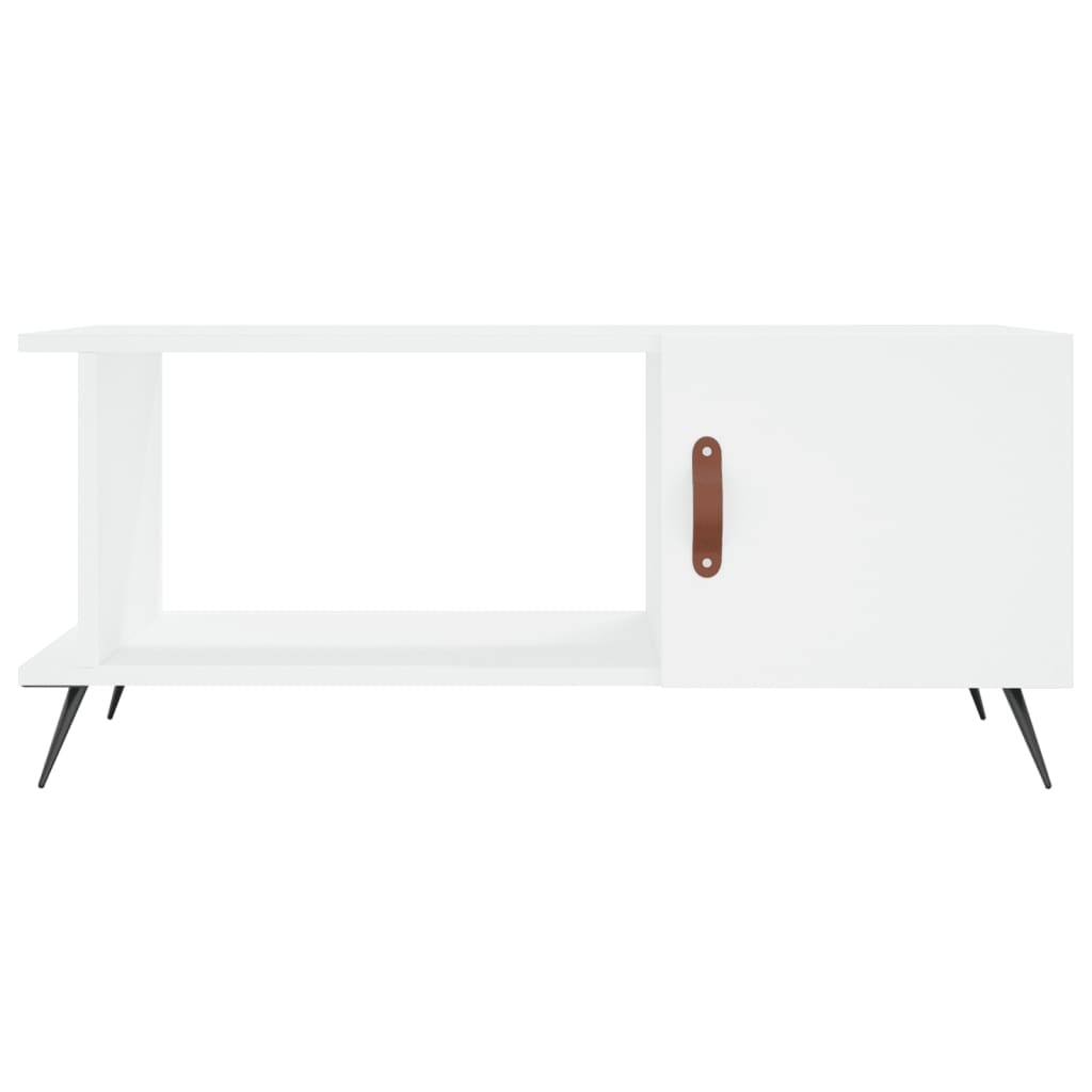 VidaXL Salontafel 90x50x40 cm bewerkt hout wit