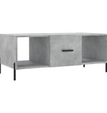VidaXL Salontafel 102x50x40 cm bewerkt hout betongrijs