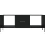 VidaXL Salontafel 102x50x40 cm bewerkt hout zwart