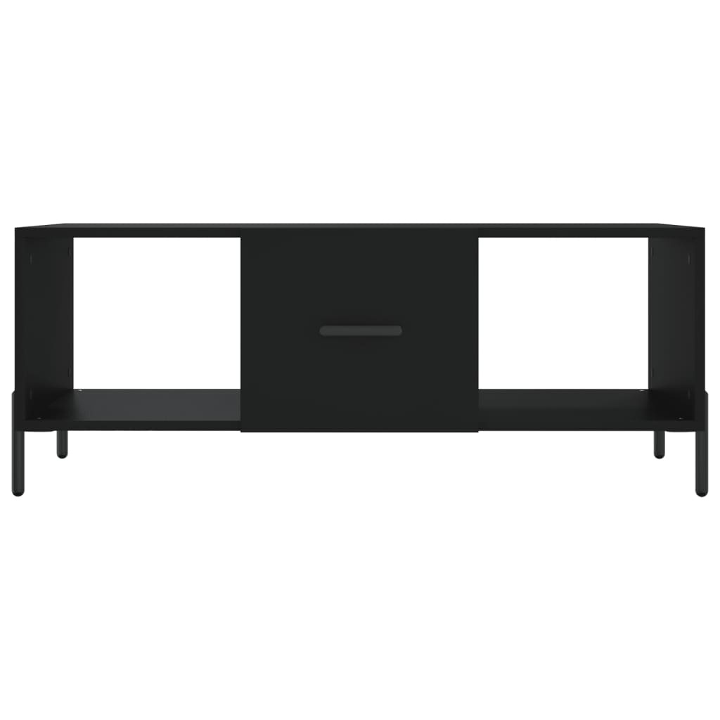 VidaXL Salontafel 102x50x40 cm bewerkt hout zwart
