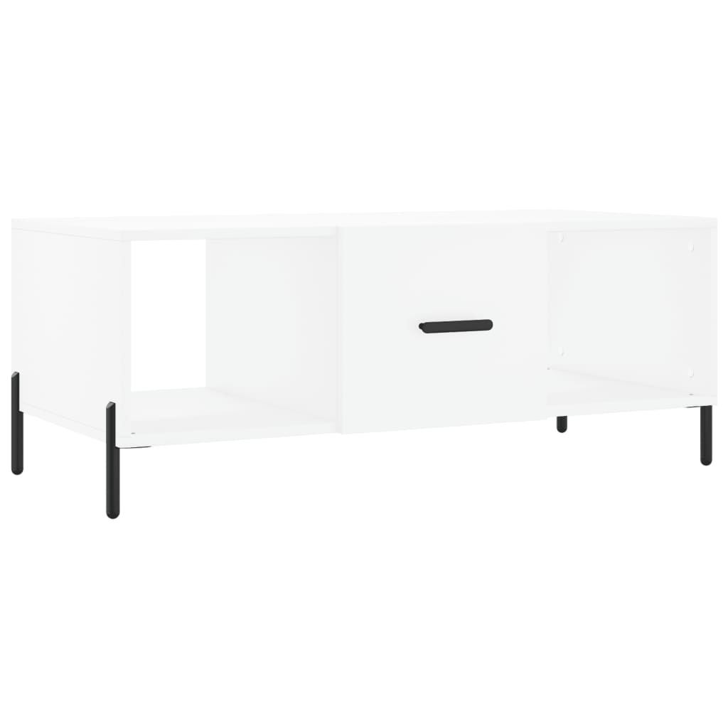 VidaXL Salontafel 102x50x40 cm bewerkt hout wit
