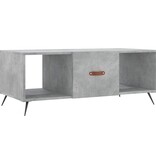 VidaXL Salontafel 102x50x40 cm bewerkt hout betongrijs