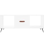 VidaXL Salontafel 102x50x40 cm bewerkt hout wit