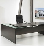 Directiebureau L- Bureau met aanbouw links of rechts mogelijk.