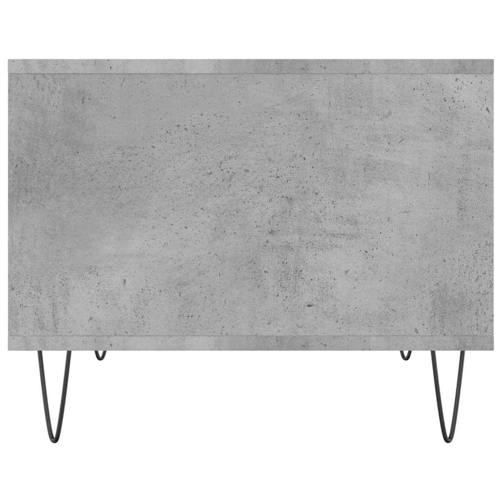 VidaXL Salontafel 60x50x40 cm bewerkt hout betongrijs