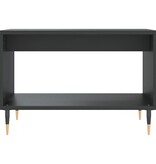 VidaXL Salontafel 60x50x40 cm bewerkt hout zwart