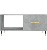 VidaXL Salontafel 90x50x40 cm bewerkt hout betongrijs