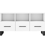 VidaXL Tv-meubel 102x36x50 cm bewerkt hout wit