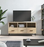 VidaXL Tv-meubel 102x36x50 cm bewerkt hout sonoma eikenkleurig