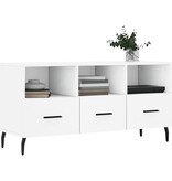 VidaXL Tv-meubel 102x36x50 cm bewerkt hout wit