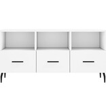 VidaXL Tv-meubel 102x36x50 cm bewerkt hout wit