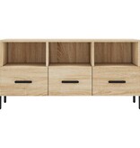 VidaXL Tv-meubel 102x36x50 cm bewerkt hout sonoma eikenkleurig