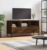 VidaXL Tv-meubel 102x36x50 cm bewerkt hout bruineikenkleurig