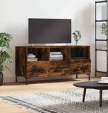 VidaXL Tv-meubel 102x36x50 cm bewerkt hout gerookt eikenkleurig