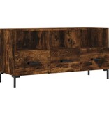 vidaXL Tv-meubel 102x36x50 cm bewerkt hout gerookt eikenkleurig