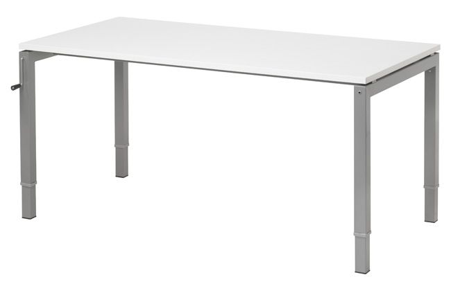 Slingerbureau in hoogte verstelbaar bureau