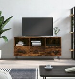 VidaXL Tv-meubel 102x36x50 cm bewerkt hout gerookt eikenkleurig