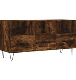 vidaXL Tv-meubel 102x36x50 cm bewerkt hout gerookt eikenkleurig