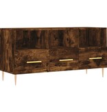 vidaXL Tv-meubel 102x36x50 cm bewerkt hout gerookt eikenkleurig