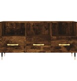 VidaXL Tv-meubel 102x36x50 cm bewerkt hout gerookt eikenkleurig