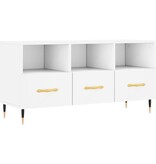 VidaXL Tv-meubel 102x36x50 cm bewerkt hout wit
