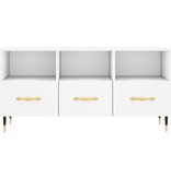 VidaXL Tv-meubel 102x36x50 cm bewerkt hout wit