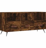 VidaXL Tv-meubel 102x36x50 cm bewerkt hout gerookt eikenkleurig