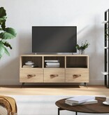 VidaXL Tv-meubel 102x36x50 cm bewerkt hout sonoma eikenkleurig