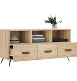 VidaXL Tv-meubel 102x36x50 cm bewerkt hout sonoma eikenkleurig
