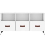 VidaXL Tv-meubel 102x36x50 cm bewerkt hout wit